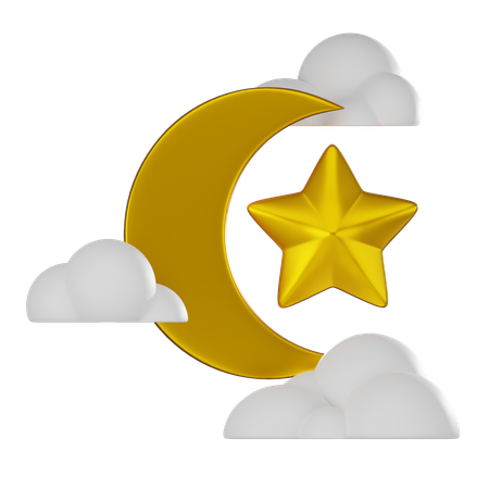 Crescent  3D Icon