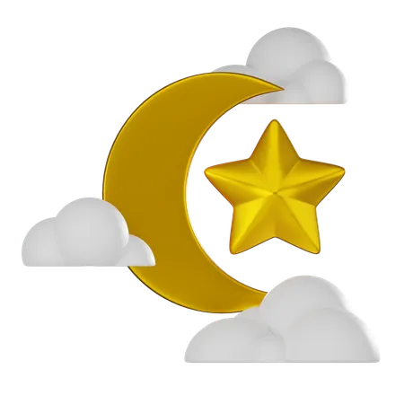 Crescent  3D Icon