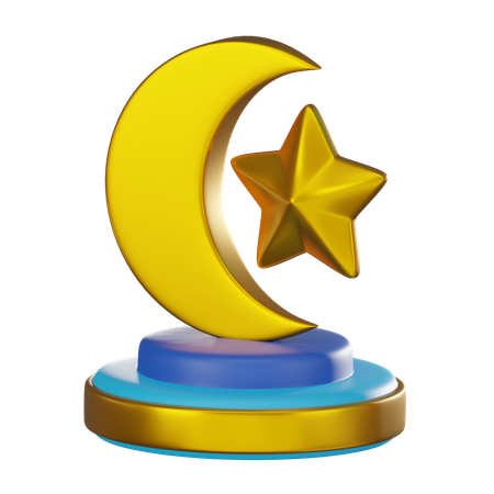 Crescent  3D Icon