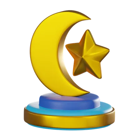 Crescent  3D Icon