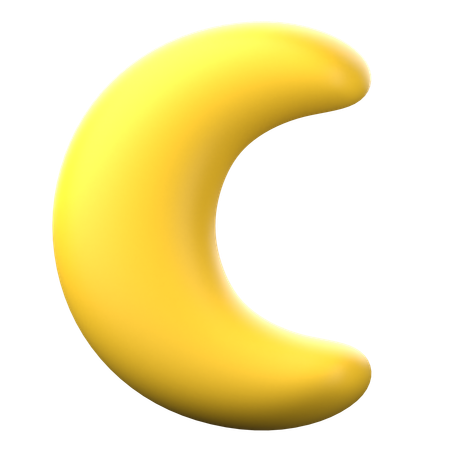 Crescent  3D Icon