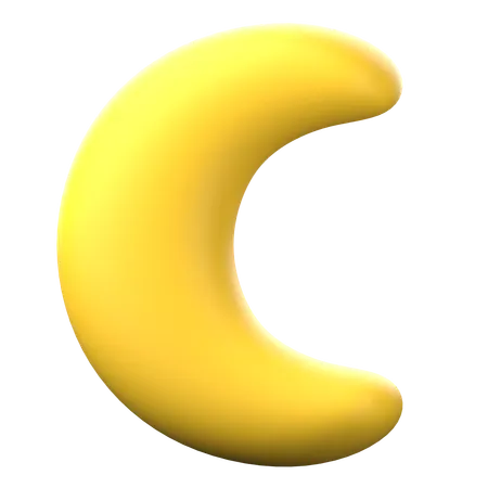 Crescent  3D Icon