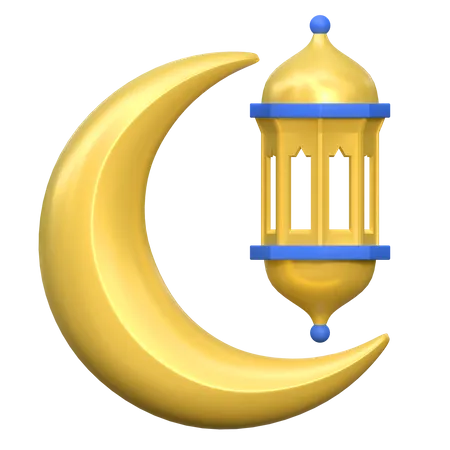 Lantern Decoration Icon Ramadan 3 D Illustration 3D Icon