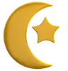 Crescent Moon And Star