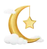 Crescent Moon And Star