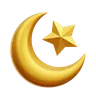 Crescent Moon Star