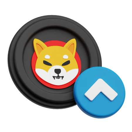 Crescimento do shiba inu  3D Icon