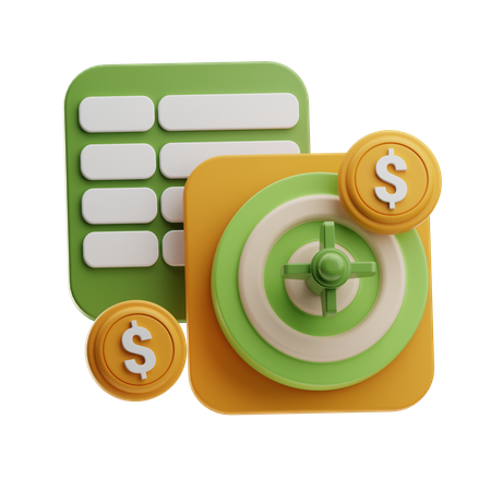 Crescimento Financeiro  3D Icon
