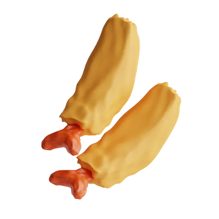 Tempura de crevettes  3D Icon