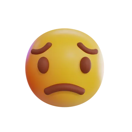 Pleurer emoji  3D Icon