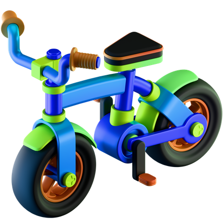 Ciclo infantil  3D Icon