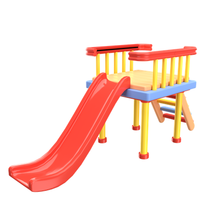 Slide infantil  3D Icon