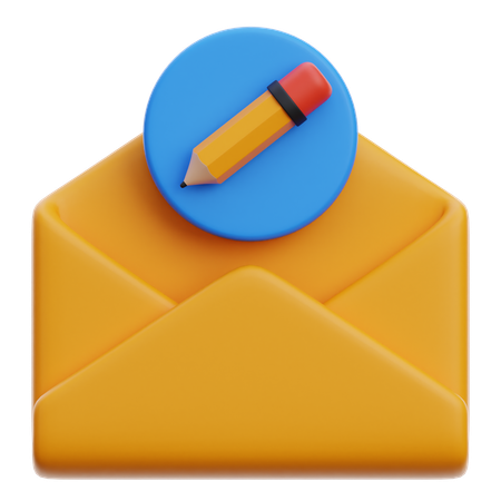 Criar e-mail  3D Icon