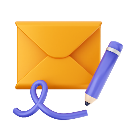 Criar e-mail  3D Icon