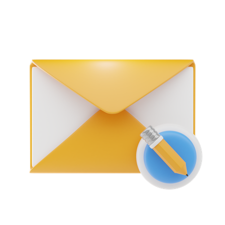 Criar e-mail  3D Icon