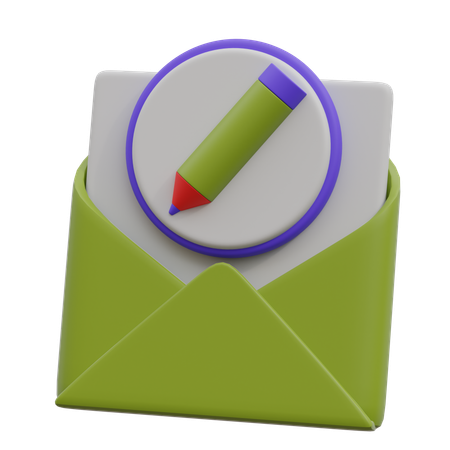 Criar e-mail  3D Icon
