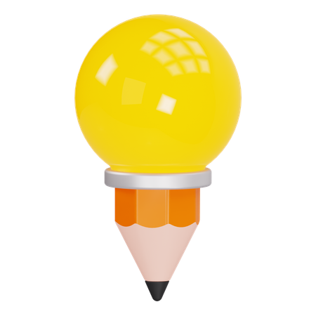 Criatividade  3D Icon