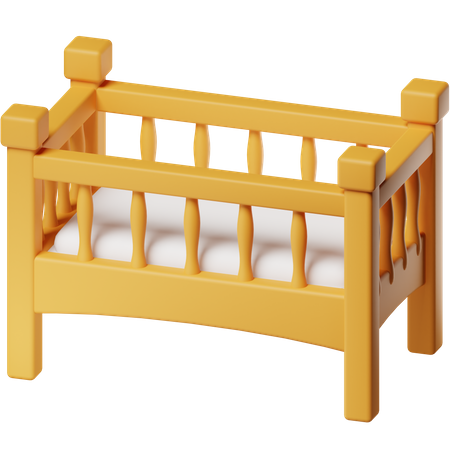 어린이 침대  3D Icon