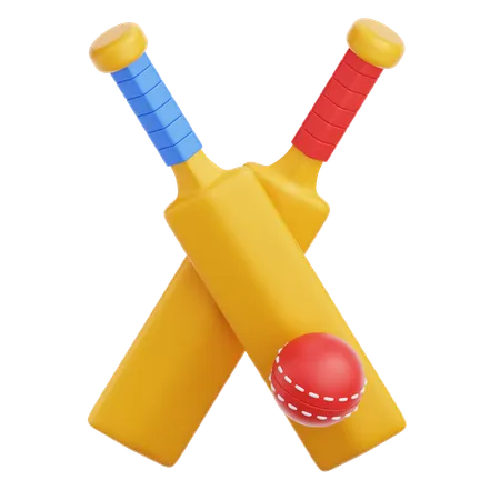 Cricket  3D Icon