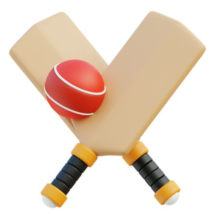 Cricket  3D Icon