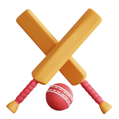 Cricket  3D Icon