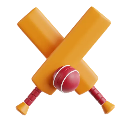 Cricket  3D Icon