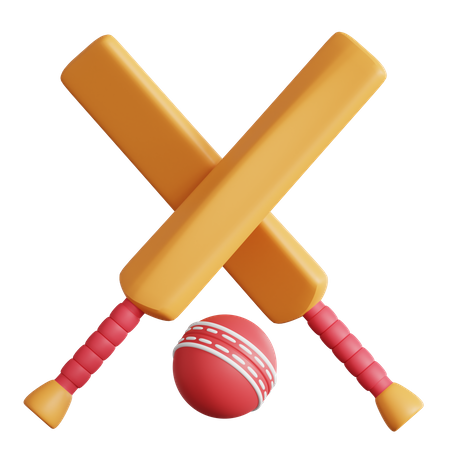 Cricket  3D Icon