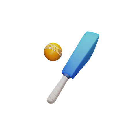 Cricket  3D Icon