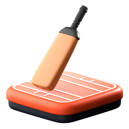 Cricket  3D Icon