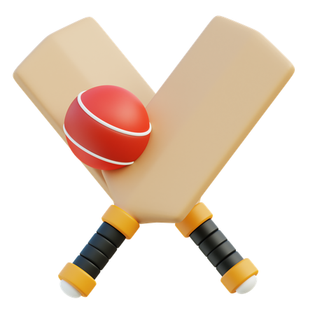 Cricket  3D Icon