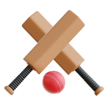 Cricket  3D Icon