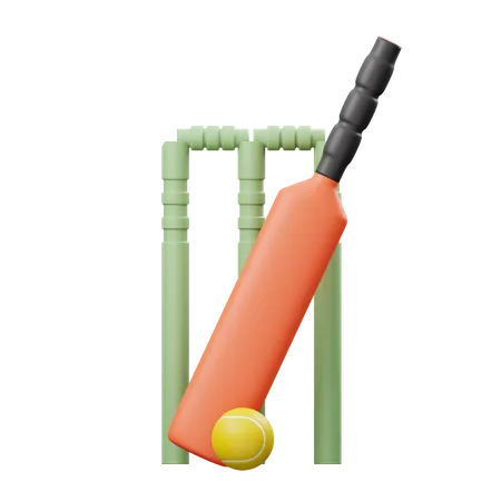 Cricket  3D Illustration