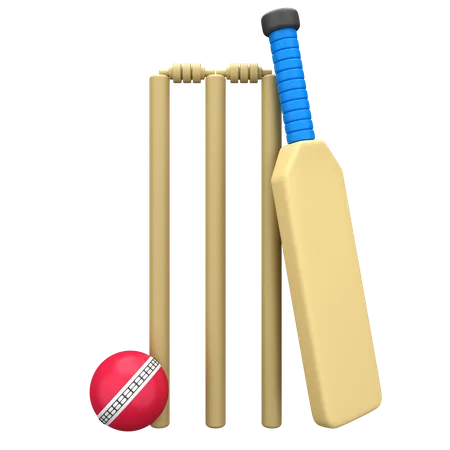 Cricket  3D Illustration