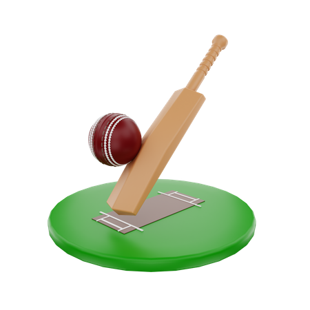 Cricket  3D Illustration