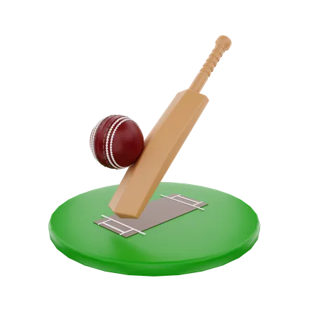 Cricket  3D Illustration