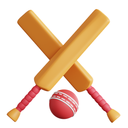 Cricket  3D Icon
