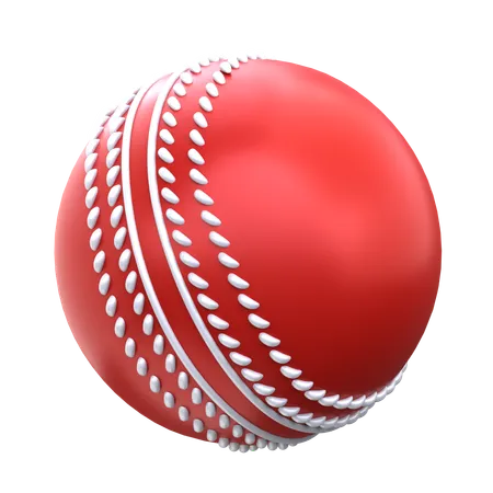 Cricket Ball 3 D Cricket Sport Icon 3D Icon