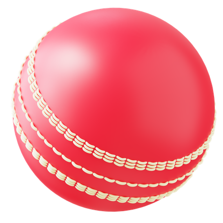 Cricket Ball  3D Icon