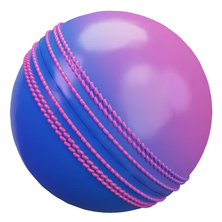 Cricket Ball  3D Icon