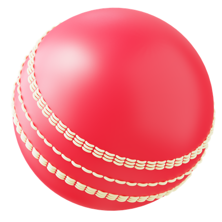 Cricket Ball  3D Icon