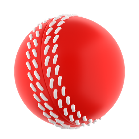 Cricket Ball  3D Icon