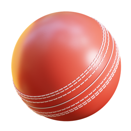 Cricket Ball  3D Icon