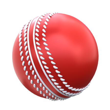 Cricket Ball  3D Icon