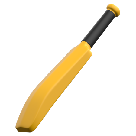 Cricket Bat  3D Icon