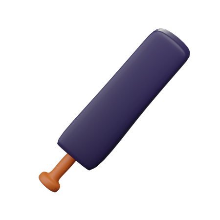 Cricket Bat  3D Icon