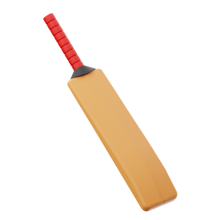 Cricket Bat  3D Icon