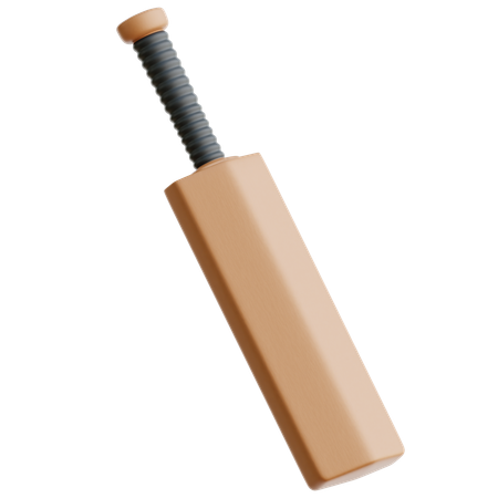 Cricket Bat  3D Icon