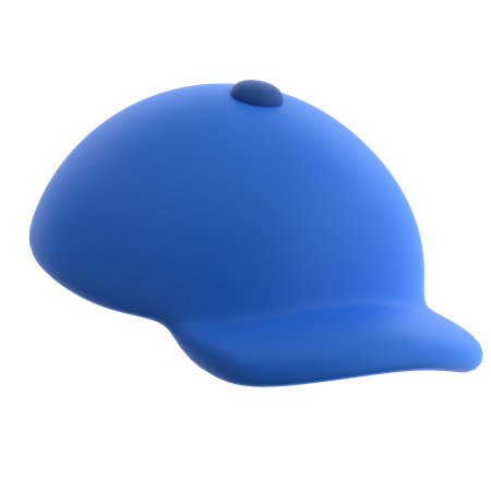 Cricket Cap  3D Icon