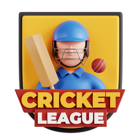 Cricket Game  3D Icon