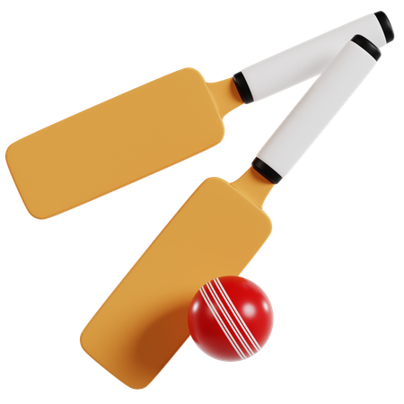 Cricket Game  3D Icon